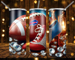 New! Designs 20 Oz Tumbler Football luxurious 1112