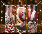 New! Designs 20 Oz Tumbler Football luxurious 1112