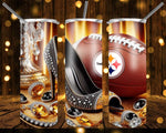 New! Designs 20 Oz Tumbler Football luxurious 1112