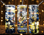 New! Designs 20 Oz Tumbler Michigan Champ 1102