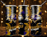 New! Designs 20 Oz Tumbler -Football-1117