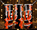 New! Designs 20 Oz Tumbler -Football-1117