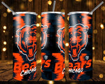 New! Designs 20 Oz Tumbler -Football-1117