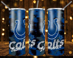 New! Designs 20 Oz Tumbler -Football-1117