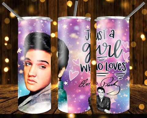 New! Designs 20 Oz Tumbler Girl who Loves 1143