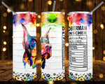 New! Designs 20 Oz Tumblers Dogs Nutrition Facts-1066