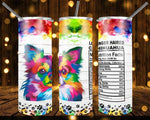 New! Designs 20 Oz Tumblers Dogs Nutrition Facts-1066