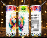 New! Designs 20 Oz Tumblers Dogs Nutrition Facts-1066