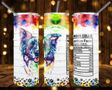 New! Designs 20 Oz Tumblers Dogs Nutrition Facts-1066