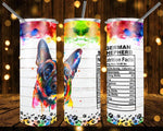 New! Designs 20 Oz Tumblers Dogs Nutrition Facts-1066