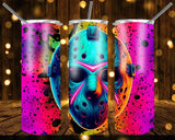 Designs 20 Oz Tumbler Halloween Neon 1301