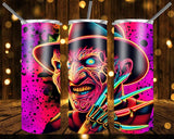 Designs 20 Oz Tumbler Halloween Neon 1301