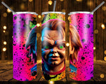 Designs 20 Oz Tumbler Halloween Neon 1301