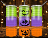 Designs 20 Oz Tumbler Halloween bucket 1319