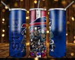 Designs 20 Oz Tumblers Football Horror 1320