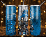 Designs 20 Oz Tumblers Football Horror 1320