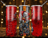 Designs 20 Oz Tumblers Football Horror 1320