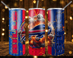 Designs 20 Oz Tumbler Football Kaboom 3D-1328