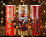 Designs 20 Oz Tumbler Football Kaboom 3D-1328