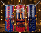 Designs 20 Oz Tumbler Football Kaboom 3D-1328