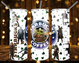 New! Designs 20 Oz Tumbler -Starbucks-Movie- 789