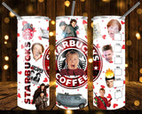 New! Designs 20 Oz Tumbler -Starbucks-Movie- 789