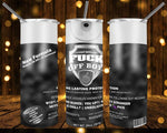 New! Designs 20 Oz Tumblers -Repellent-Off- 797