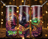 New! Designs 20 Oz Tumbler Spawn-787