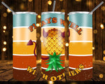 New! Designs 20 Oz Tumbler -Pineapple-Swingers- 790