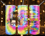 New! Designs 20 Oz Tumbler Hippie Tie Dye 791