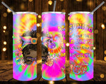 New! Designs 20 Oz Tumbler Hippie Tie Dye 791