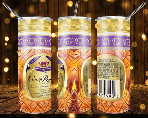 New! Designs 20 Oz Tumblers Crown Royal 799