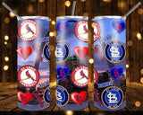 New! Designs 20 Oz Tumblers St. Louis 761