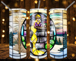 New! Designs 20 Oz Tumblers Stained Glass 722