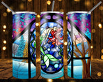 New! Designs 20 Oz Tumblers Stained Glass 722