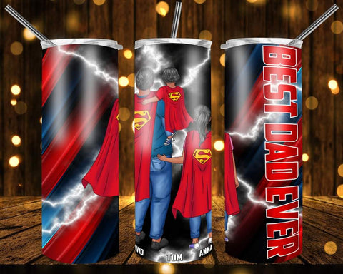 New! Designs 20 Oz Tumblers Best-Dad-Ever- 807