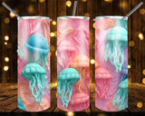 New! Designs 20 Oz Tumblers 3D Sea Animals 818