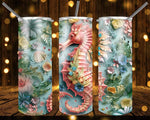 New! Designs 20 Oz Tumblers 3D Sea Animals 818