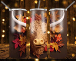 New! Designs 20 Oz Tumblers 3D farm animals 821