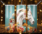 New! Designs 20 Oz Tumblers 3D farm animals 821