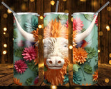 New! Designs 20 Oz Tumblers 3D farm animals 821