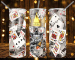 New! Designs 20 Oz Tumblers Cards game 817