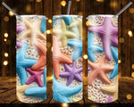 Designs 20 Oz Tumblers 3D Starfish 827