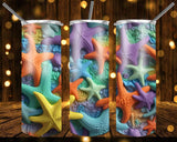 Designs 20 Oz Tumblers 3D Starfish 827