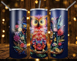 New! Designs 20 Oz Tumblers 3D Owl 824