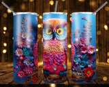 New! Designs 20 Oz Tumblers 3D Owl 824