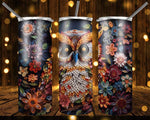 New! Designs 20 Oz Tumblers 3D Owl 824