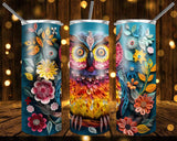 New! Designs 20 Oz Tumblers 3D Owl 824