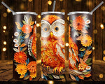 New! Designs 20 Oz Tumblers 3D Owl 824