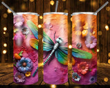 New! Designs 20 Oz Tumblers 3D Dragonfly 832